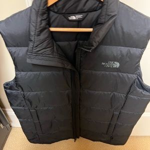 North face puffer vest